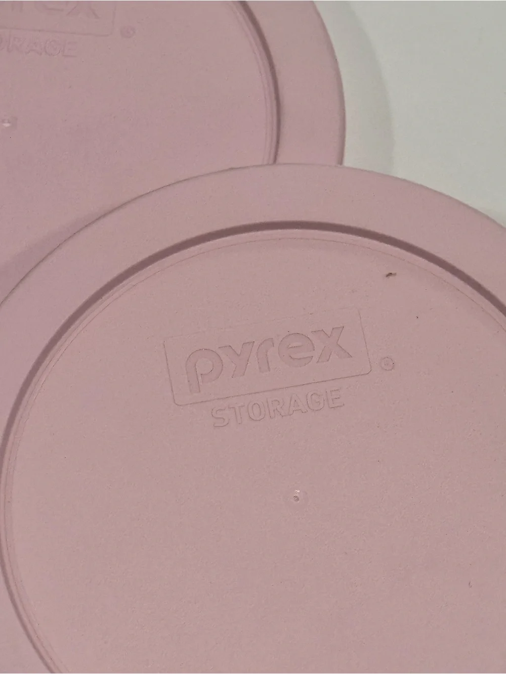 Pyrex 7201-PC 4 Cup LIGHT Pink Food Storage Replacement Lid (2-Pack) - 2-Pack